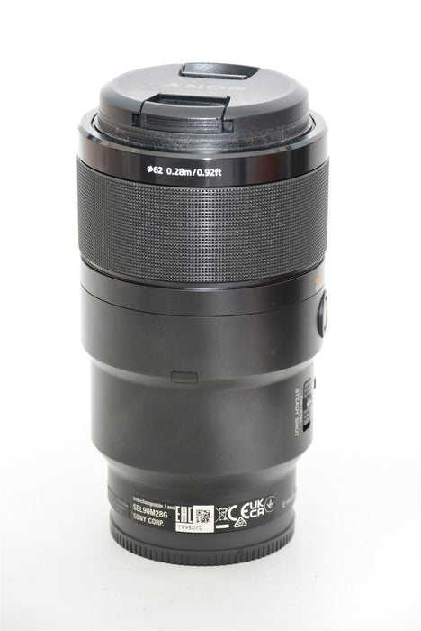 Used Sony FE 90mm F2.8 Macro G OSS Lens