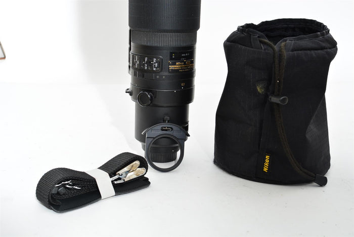 Used Nikon 500mm f/4 VR Super Telephoto Prime Lens