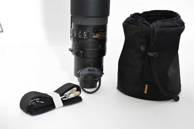 Used Nikon 500mm f/4 VR Super Telephoto Prime Lens