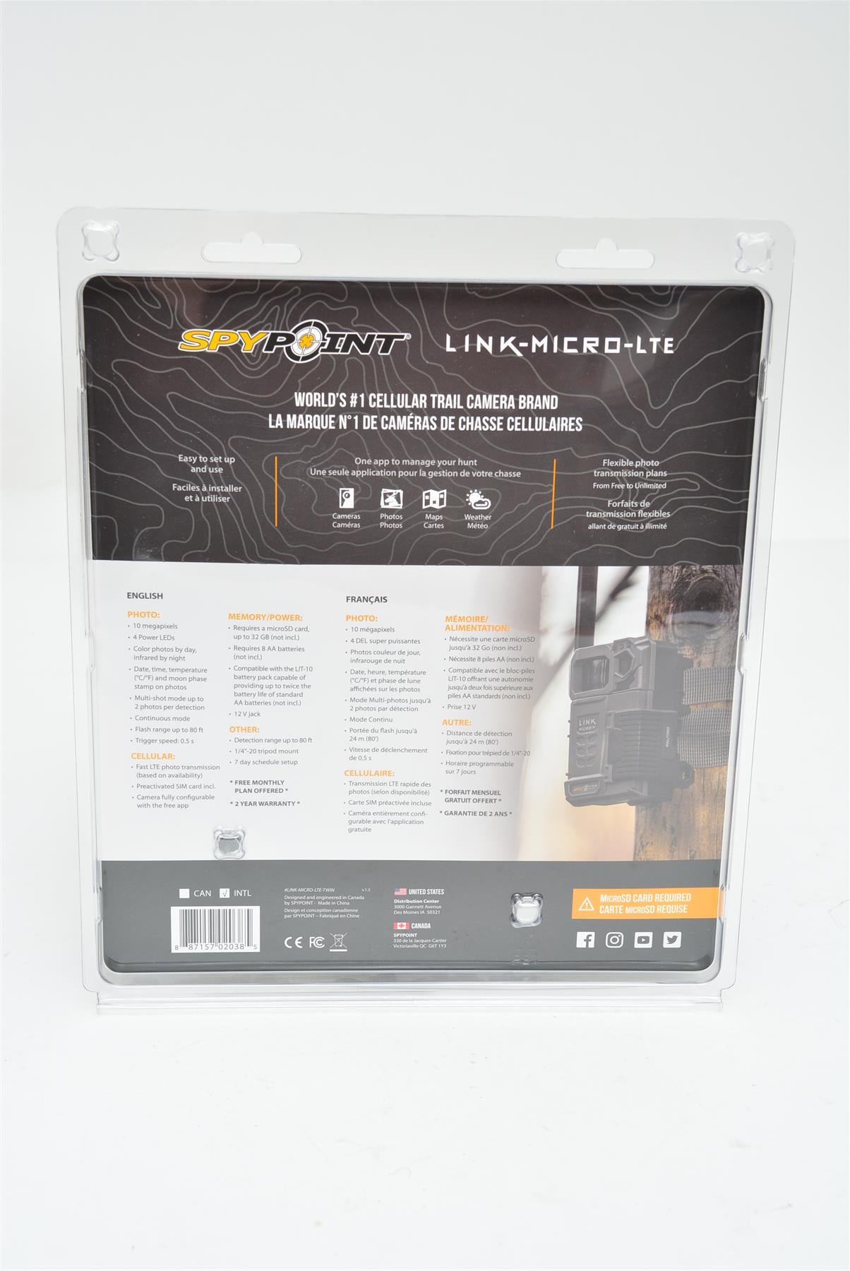 Spypoint Link-Micro-LTE Twin Pack Cellular Trail Camera