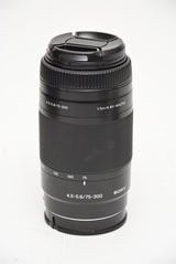 Used Sony 75-300mm f/4.5-5.6 A Fit Lens