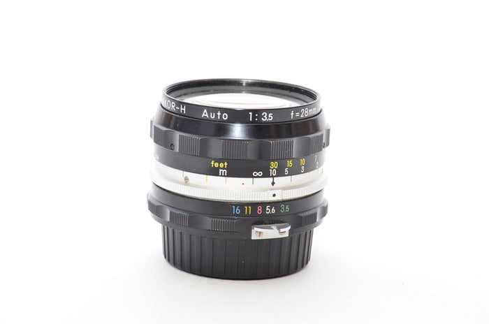 Used Nikon Nikkor-H 28mm f/3.5