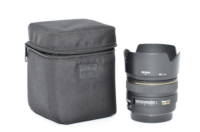 Used Sigma 30mm f/1.4 EX DC Lens For Canon