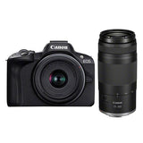 Canon EOS R50 APS-C Mirrorless Camera with RF-S 18-45mm + RF 75-300mm Lens