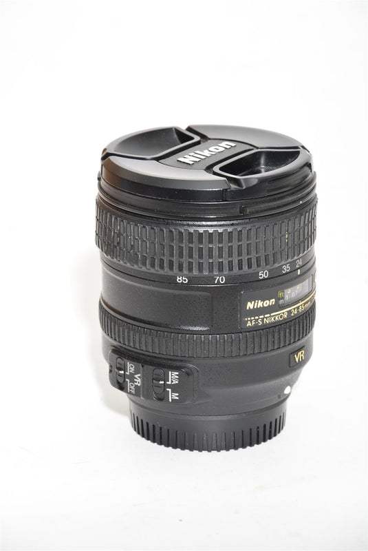 Used Nikon AF-S Nikkor 24-85mm f/3.5-4.5 G ED VR Lens