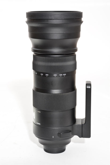 Used Sigma 150-600 Sport Nikon Fit Lens with Sigma 1.4x Converter