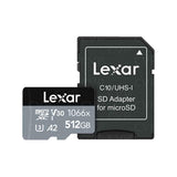 Lexar Professional 1066x microSDXC UHS-I Cards SILVER Series - 512GB