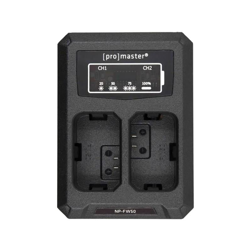 ProMaster Dual USB Charger Sony NP-FW50