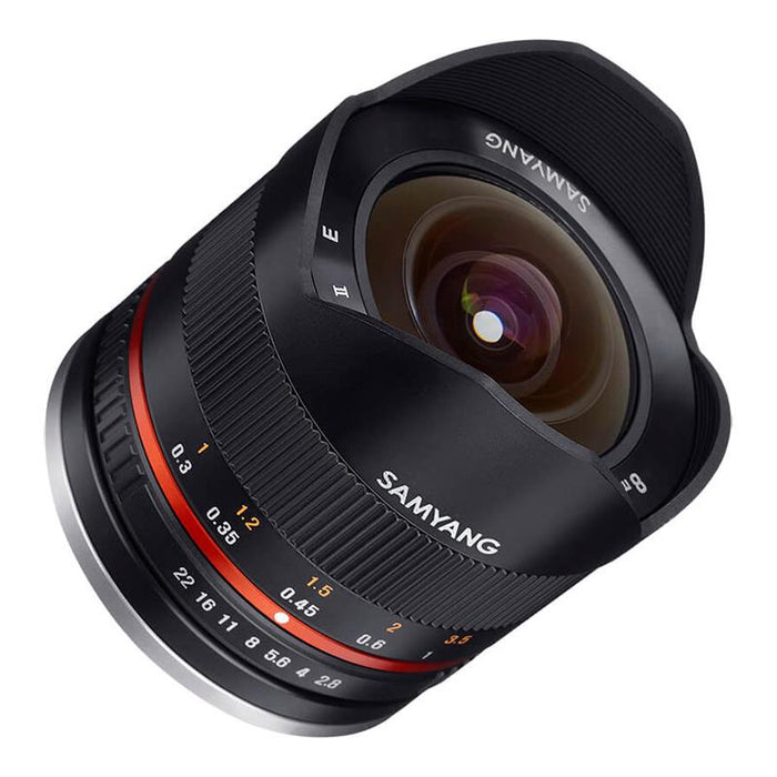 Samyang MF 8mm f2.8 UMC II Fisheye Lens - Sony E Mount