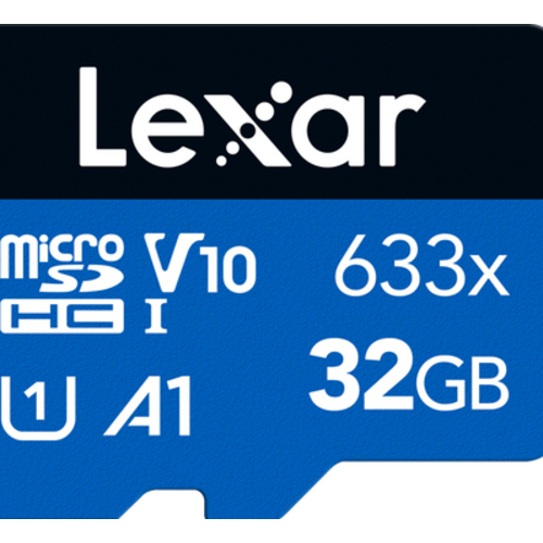 Lexar Micro SDHC UHS-1- Blue Series - V10 633x 100MB/s - 32GB