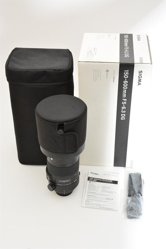 Used Sigma 150-600mm f/5-6.3 DG Sports Lens for Nikon