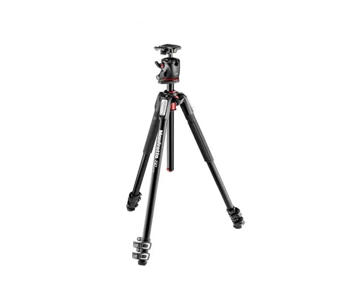 Manfrotto 190 Aluminium 3-Section Tripod and XPRO Ball Head