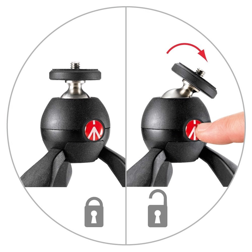 PIXI Mini Tripod, black