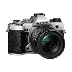 OM SYSTEM OM-5 with M.ZUIKO DIGITAL ED 12-45mm F4.0 PRO Lens Kit - Silver