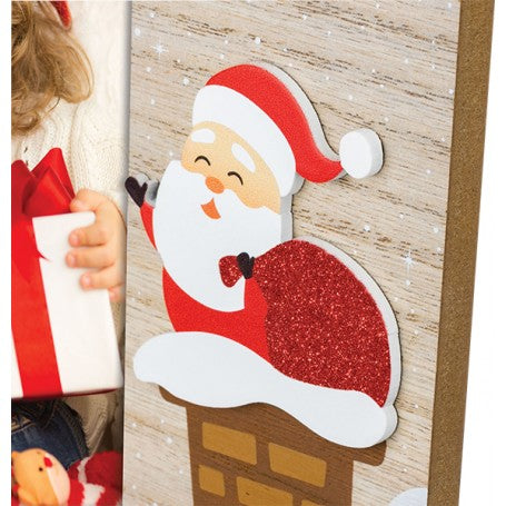 Christmas Frames - 4x6" - Santa Claus - Red