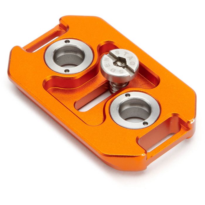 3 Legged Thing QD7 Long Quick Release Plate Orange