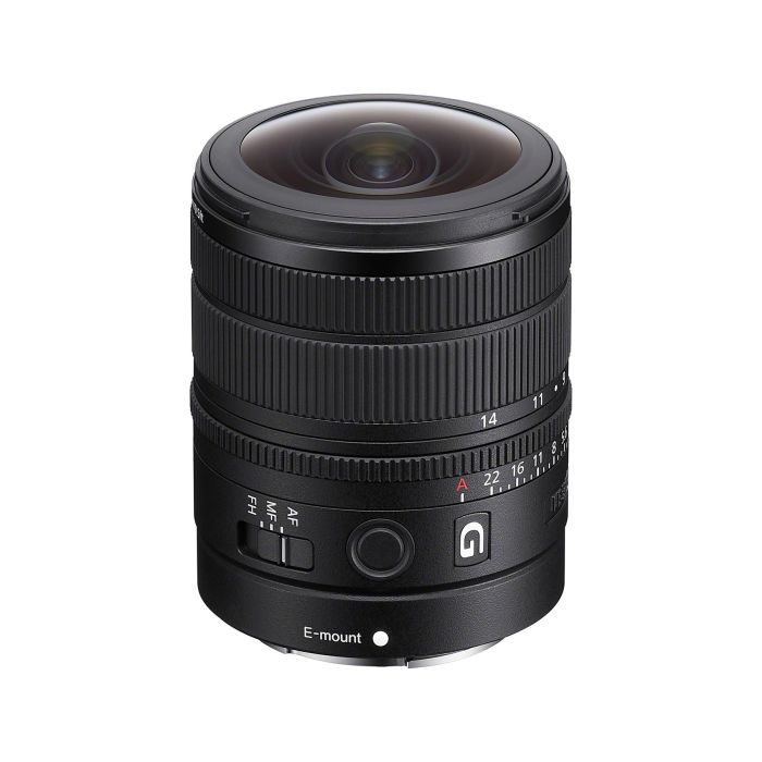 Sony E FE 8-14mm F3.5 G Fisheye Lens - Black