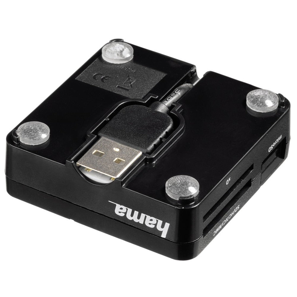 Hama "Basic" USB 2.0 Multi Card Reader, black
