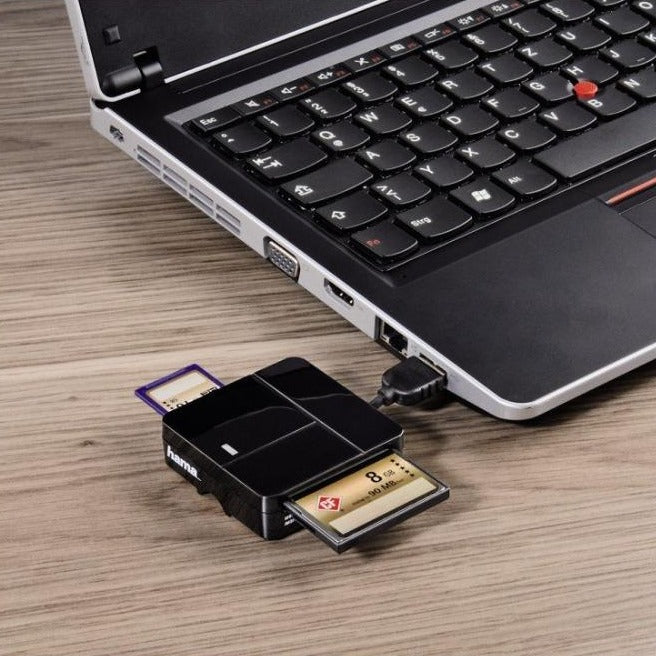 Hama "Basic" USB 2.0 Multi Card Reader, black