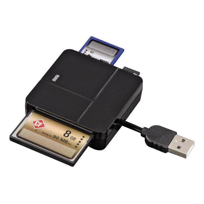 Hama "Basic" USB 2.0 Multi Card Reader, black