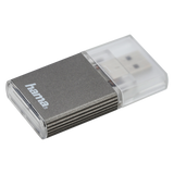 Hama USB 3.0 UHS II Card Reader, SD, Alu, anthracite