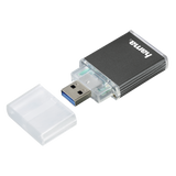 Hama USB 3.0 UHS II Card Reader, SD, Alu, anthracite