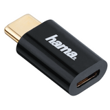 Hama USB-C Adapter, USB 2.0, USB-C Plug – Micro-USB-B Socket, 480 Mbit/s