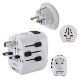 Hama "World Travel Pro Light USB World" World Travel Adapter Plug, 3 pins