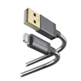Hama "Metal" Charging/Data Cable, Lightning, 1.5 m, anthracite