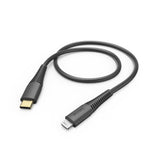 Hama Fast Charging/Data Cable, USB-C - Lightning, 1.5 m, black