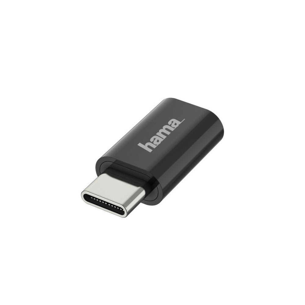 Hama USB OTG Adapter, USB-C Plug - Micro-USB Socket, USB 2.0, 480 Mbit/s