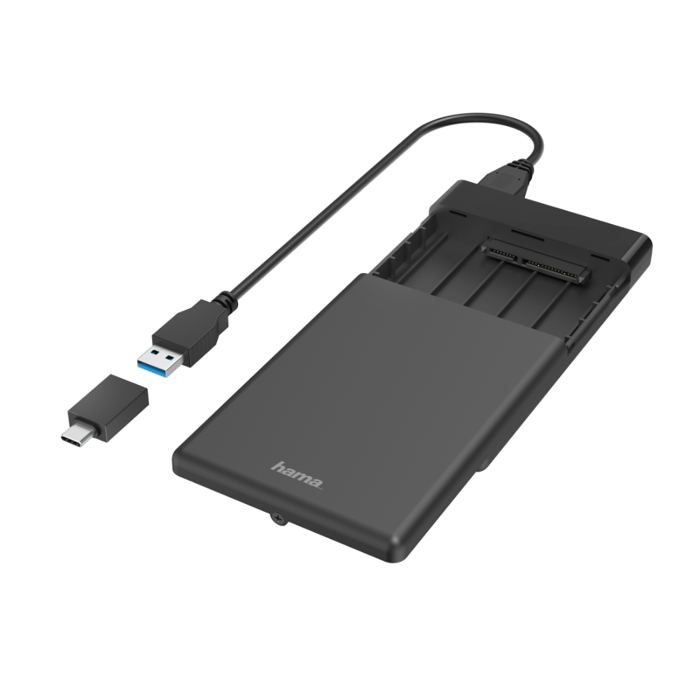Hama USB hard disk housing for 2.5" SSD and HDD hard disks
