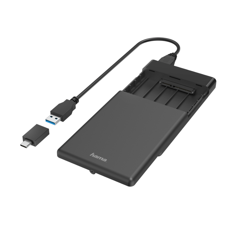Hama USB hard disk housing for 2.5" SSD and HDD hard disks