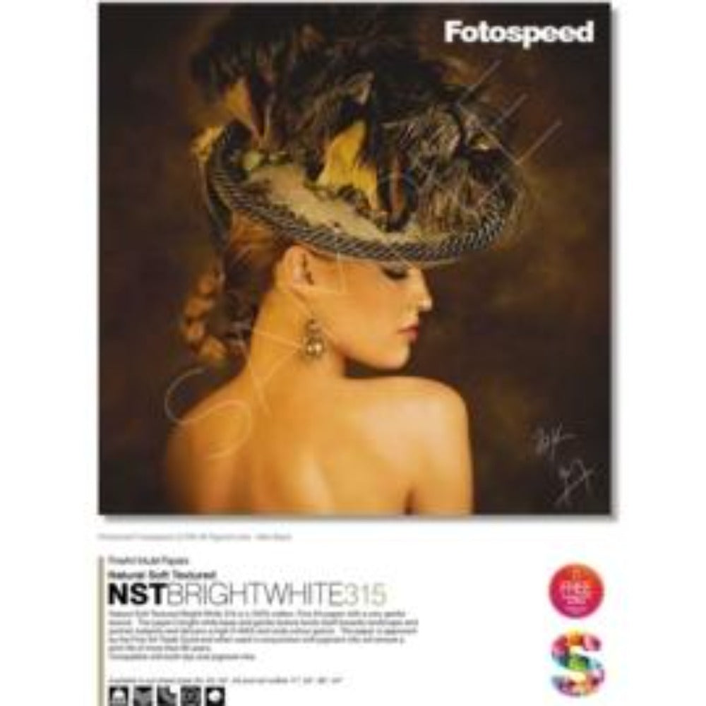 Fotospeed NST Bright White 315  Inkjet Paper - A3 - 25 Sheets
