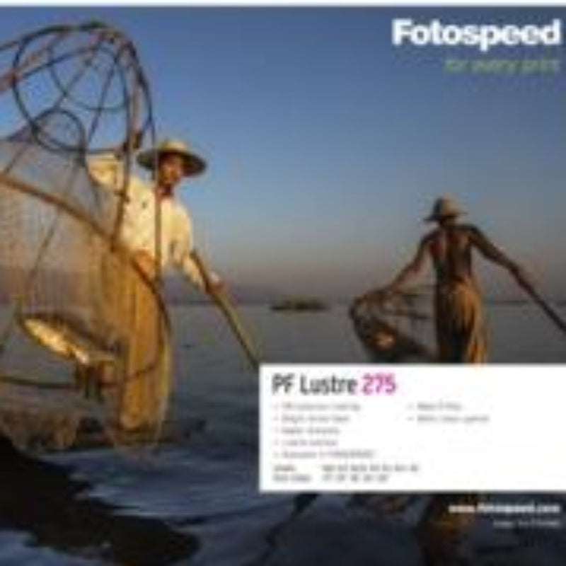 Fotospeed PF Lustre 275 Inkjet Paper - Panoramic - 25 Sheets