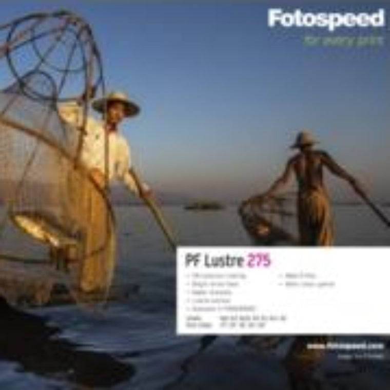 Fotospeed PF Lustre 275 Inkjet Paper - 12x12 inch - 50 Sheets