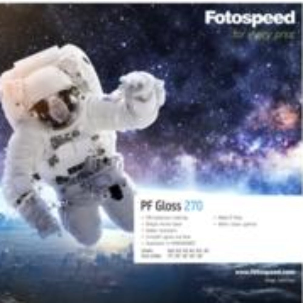 Fotospeed PF Gloss 270 Inkjet Paper - A2 Box of 25 Sheets