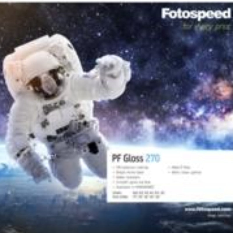 Fotospeed PF Gloss 270 Inkjet Paper - Panoramic - 25 Sheets