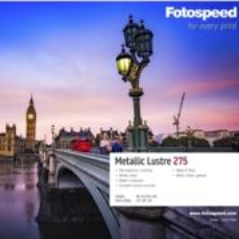 Fotospeed Metallic Lustre 275 Inkjet Paper - A4 - 25 sheets