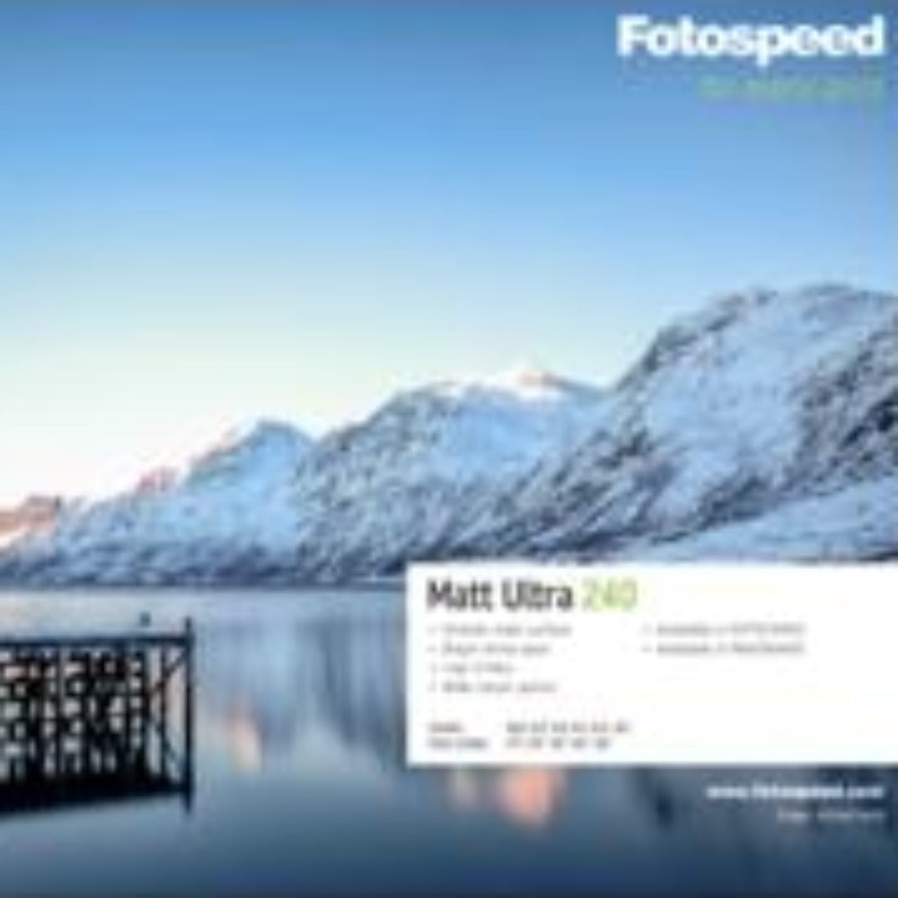 Fotospeed Matt Ultra 240 Inkjet Paper - A4 - 100 Sheets
