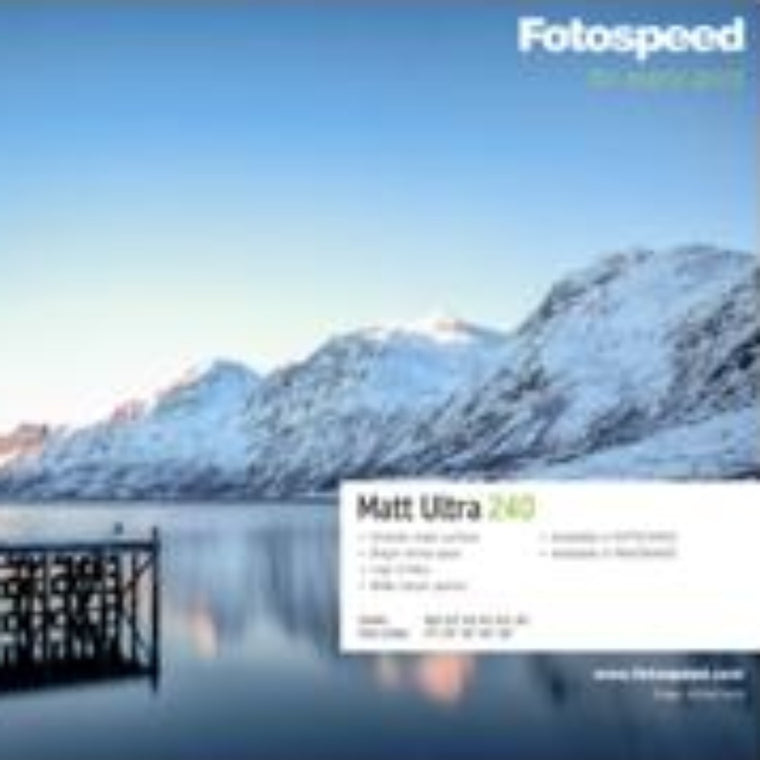 Fotospeed Matt Ultra 240 Inkjet Paper - 5x7 inch - 100 Sheets