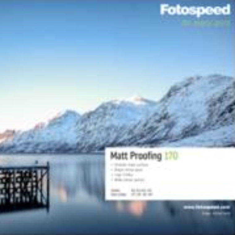 Fotospeed Matt Proofing 170 Inkjet Paper - 13 inch Roll - 30m