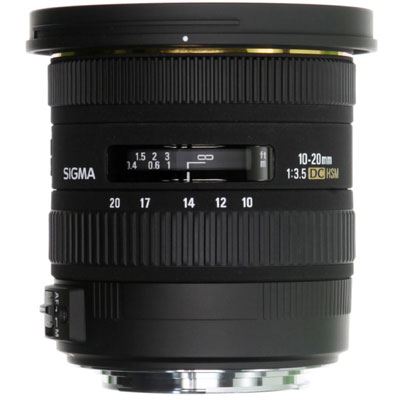 Sigma 10-20mm F3.5 EX DC HSM Lens - Canon EF Mount