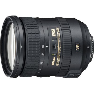 Nikon 18-200mm f3.5-5.6 G AF-S ED DX VR II Lens
