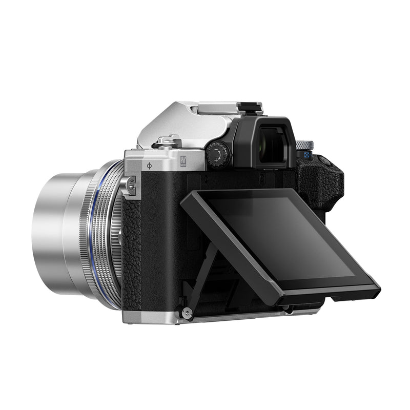 Olympus OM-D E-M10 Mark IV Digital Camera with 14-42mm lens - Silver