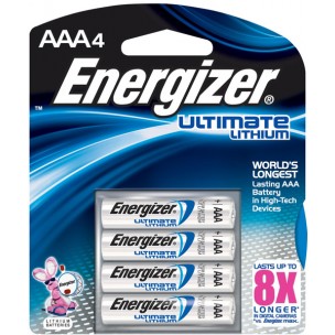 Energizer Ultimate Lithium AAA 4 Pack