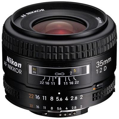 Nikon 35mm f2 D AF Lens