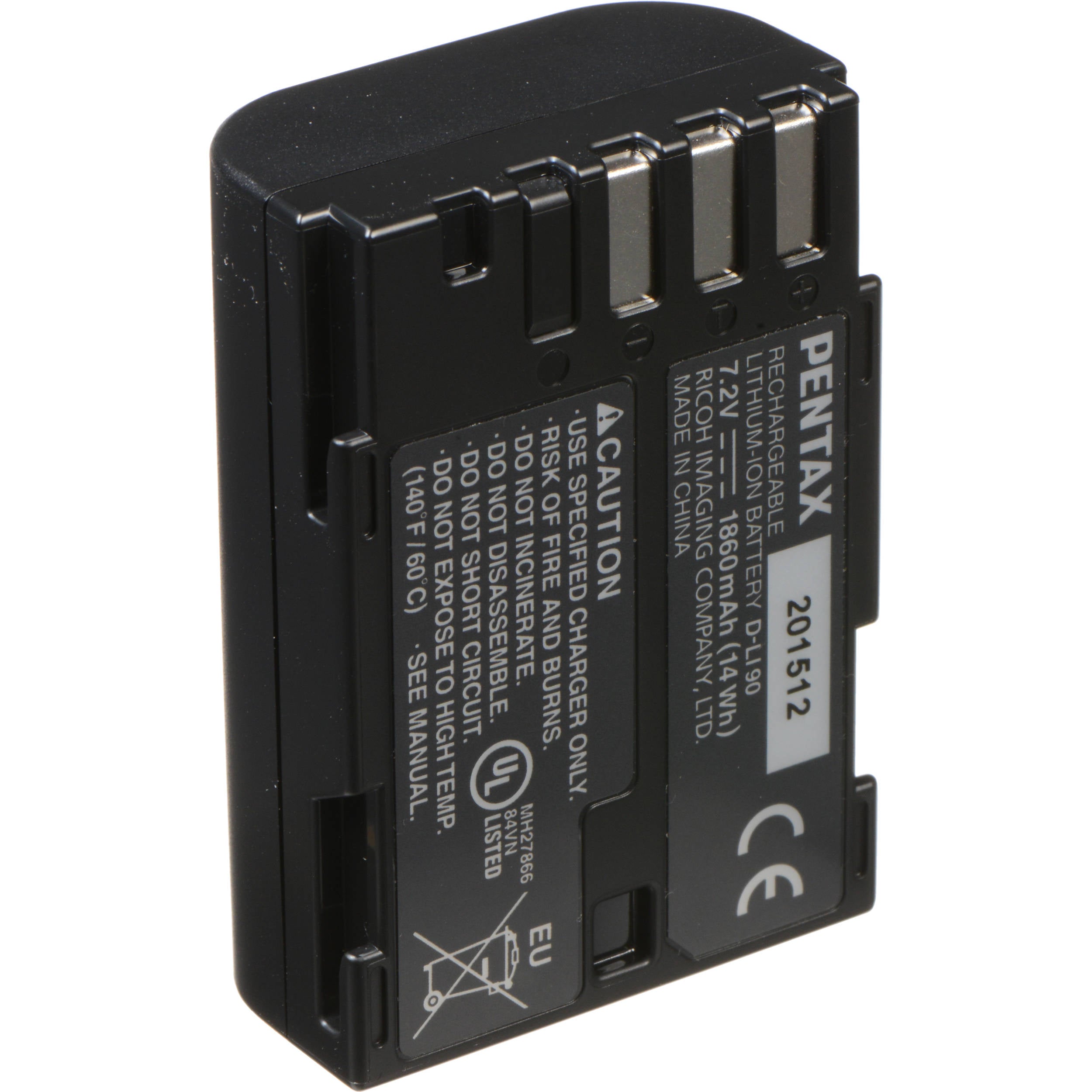 Pentax D-LI90 Rechargeable Li-ion Battery