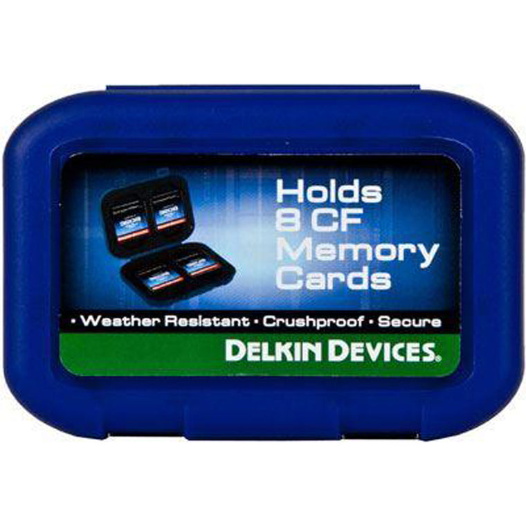Delkin Water Resistant Tote Memory Holder - CF (Compact Flash)