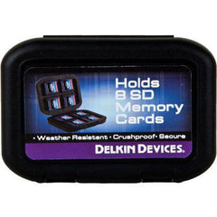 Delkin Water Resistant Tote Memory Holder - SD ( Secure Digital)